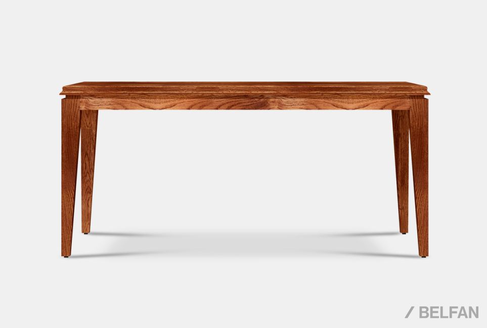 Стол журнальный "Сакраменто" (прямоугольный) массив и шпон дуба, МДФ 4