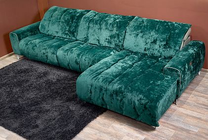 "Грей" диван с оттоманкой