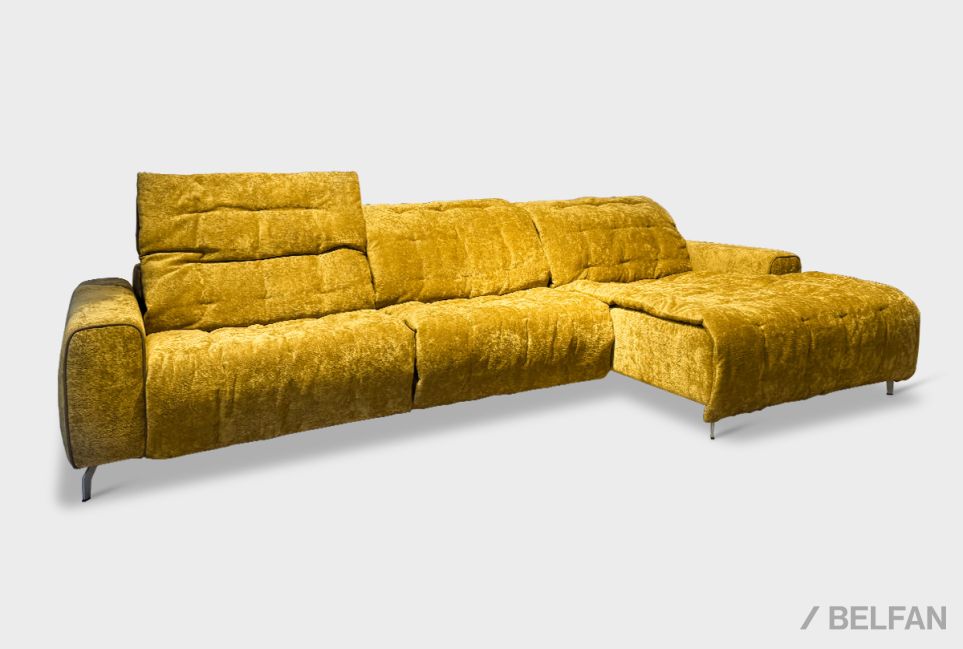 "Грей" диван с оттоманкой 2