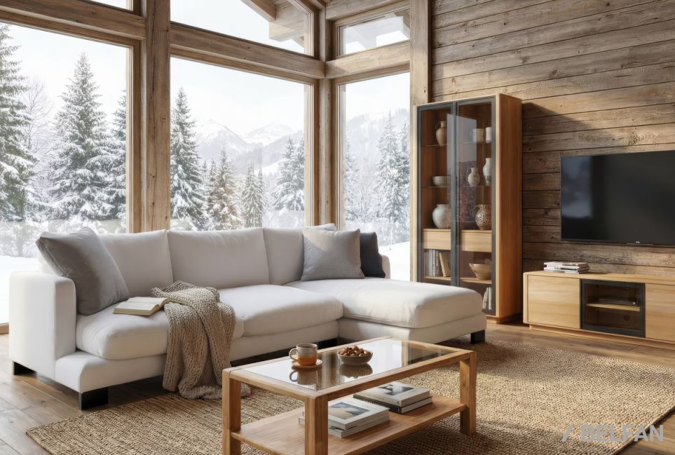 Шкаф с витриной 2-х дв. «Тор» массив дуба 2