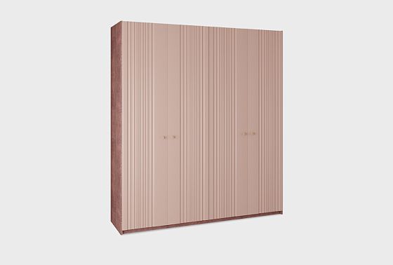 Шкаф для одежды 4-х дверный "Меридиан" шпон дуба, МДФ 4