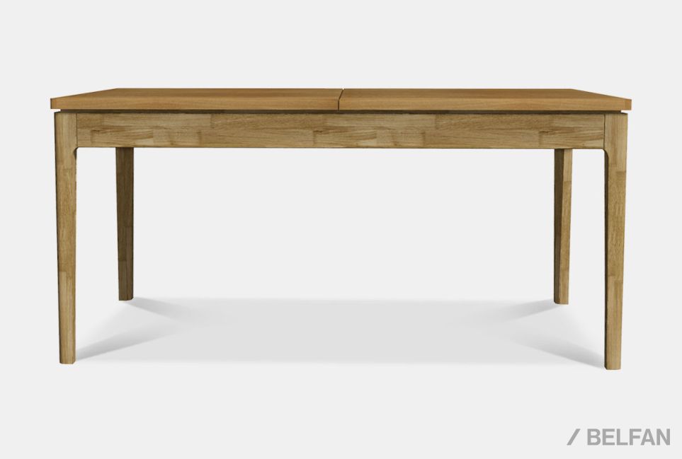 Стол обеденный "Wallstreet" (раскладной) массив и шпон дуба 1