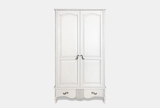 Шкаф для одежды "Катрин" фигурный 2-х дв. без зеркала массив и шпон дуба 3