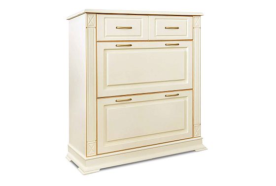 Тумба для обуви "Верди Люкс" 21 массив и шпон дуба 4