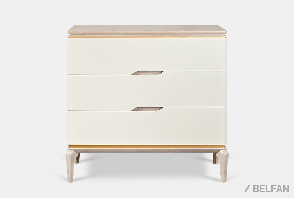 Комод "Алекса" массив и шпон дуба, МДФ 2