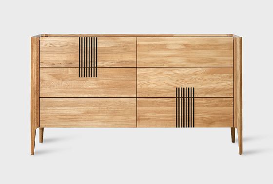 Комод "Бергамо" 6 массив дуба 5