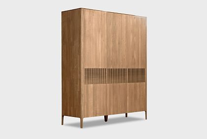 Шкаф для одежды 3-х дверный "Бергамо"