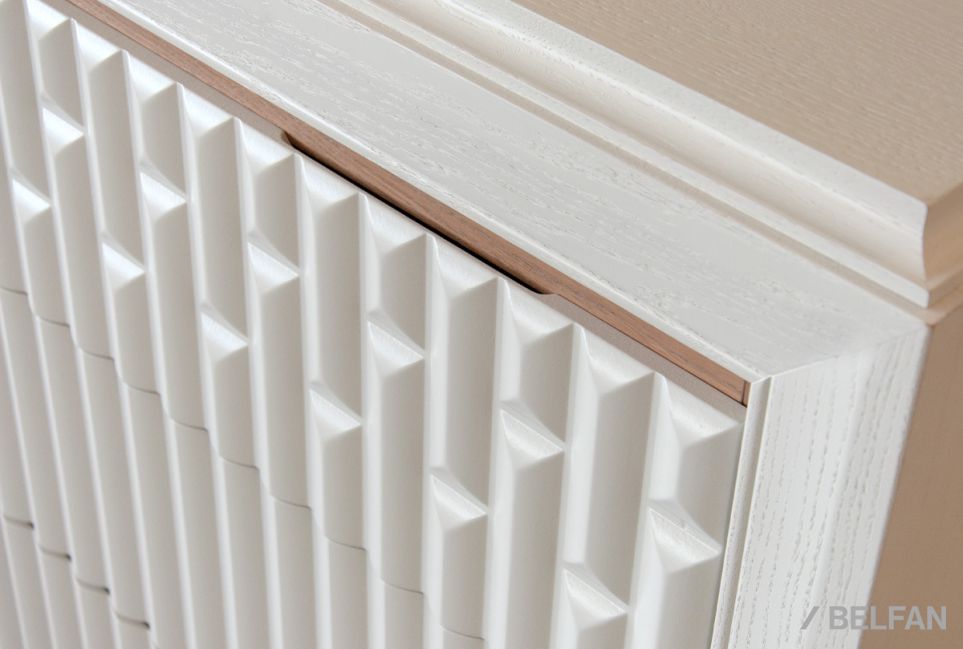 Комод "Армония" (узкий) массив и шпон дуба 11