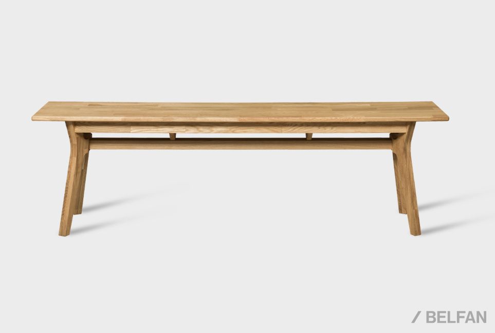 Скамья "Мидгард" массив дуба 2