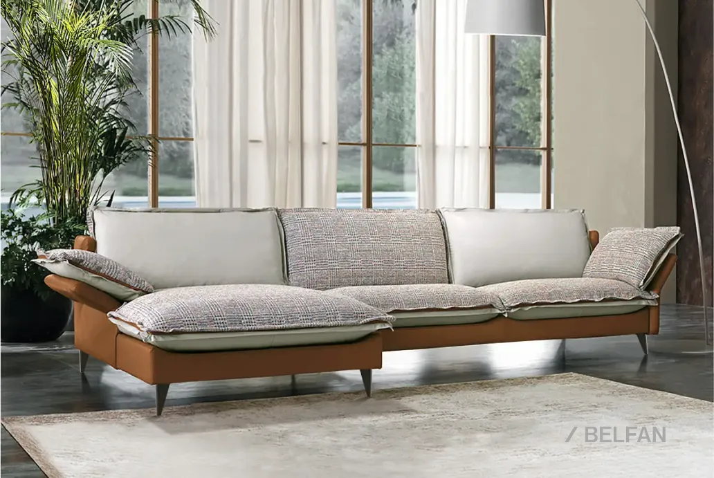 «ГРАНД» диван с оттоманкой #1