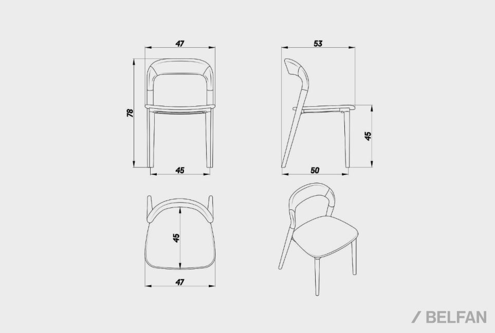 Стул "Лугано" массив берёзы 2