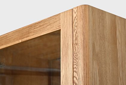 Витрина 1-но дверная "Бергамо" (левая)