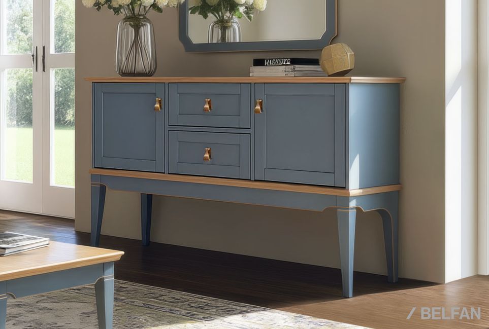 Тумба "Стюарт" массив и шпон дуба 1