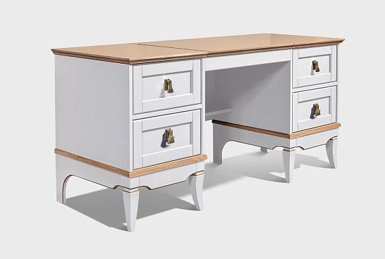 Стол туалетный "Стюарт" (2 тумбы) массив и шпон дуба 12