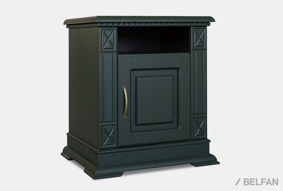 Тумба прикроватная "Верди Люкс" массив и шпон дуба 2