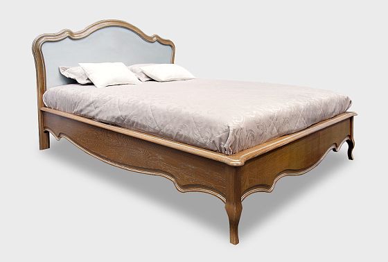 Кровать "Трио" (низкое изножье) массив и шпон дуба 4