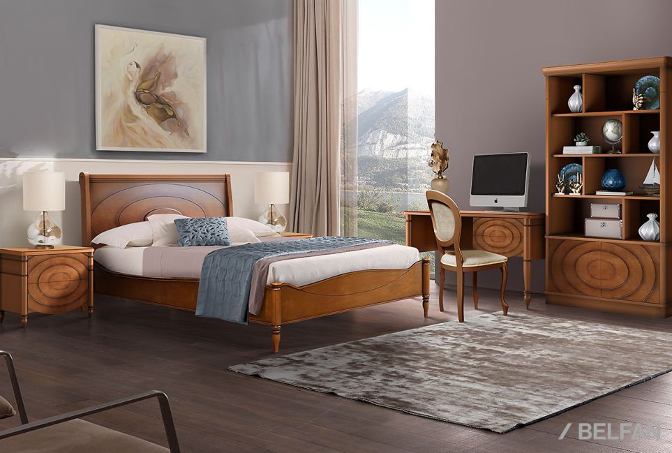 Тумба прикроватная "Офелия" массив и шпон ольхи 5