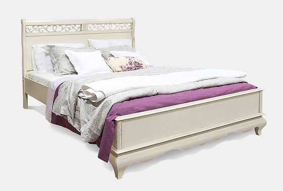 Кровать "Тэфи" (низкое изножье) массив и шпон дуба 4