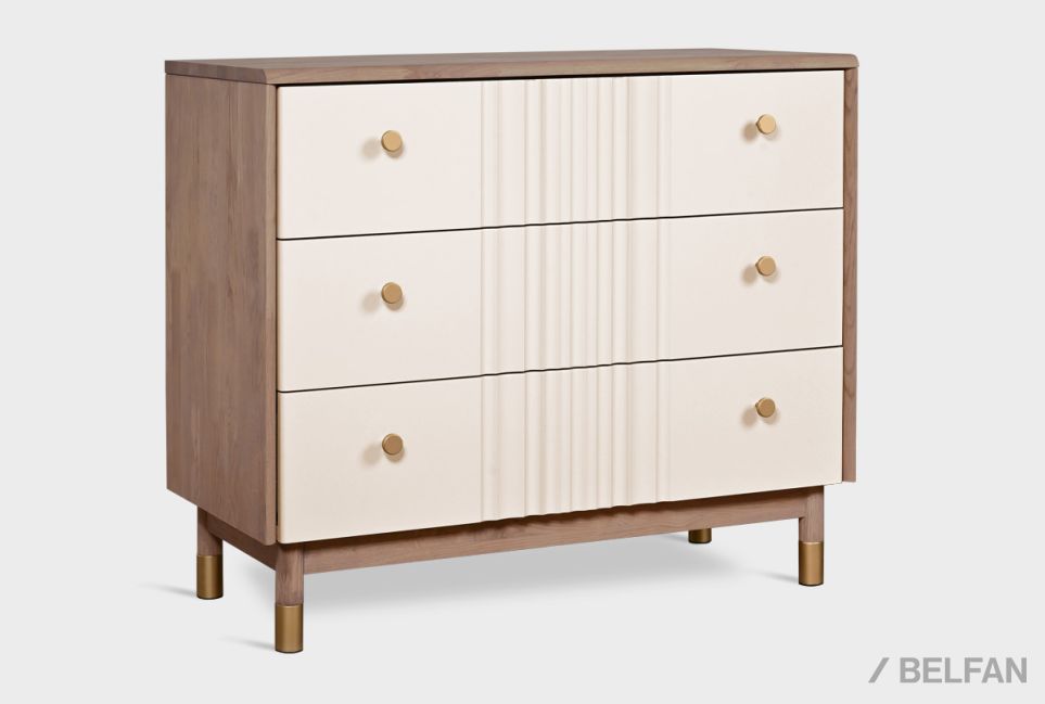 Комод "Меридиан" 3 массив дуба, МДФ 2