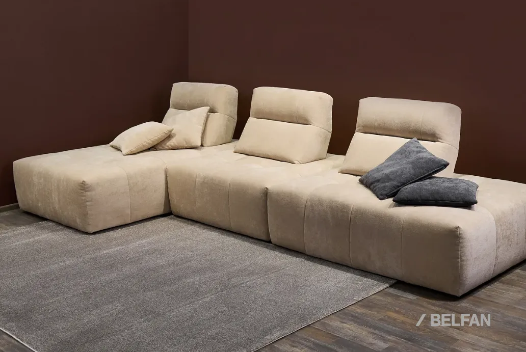 «АПОЛЛО» диван с оттоманкой #1