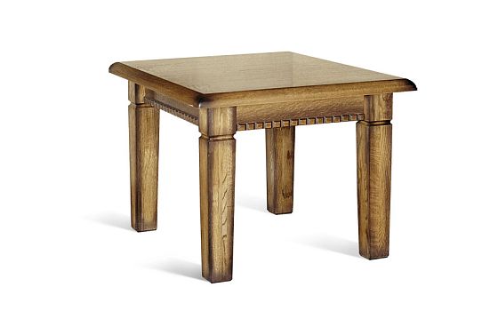 Стол журнальный "Верди Люкс 2" массив и шпон дуба 3