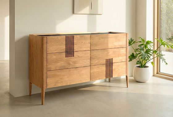 Комод "Бергамо" 6 массив дуба 5