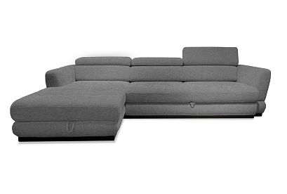 "Орландо" диван с оттоманкой; раскл.; ММ-399-07/01; "Впередвыкатной" (1580х1920); левый; венге; Zevs 04 (гр. 3/Турция)