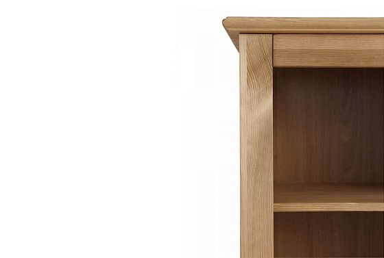 Шкаф для книг "Рауна" 00 массив сосны 3