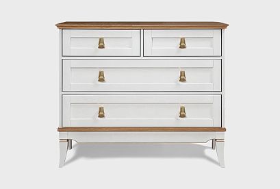 Комод "Стюарт"; *ГМ 6563; дуб белый, натуральный дуб