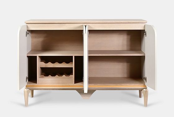 Тумба "Алекса" массив и шпон дуба, МДФ 8