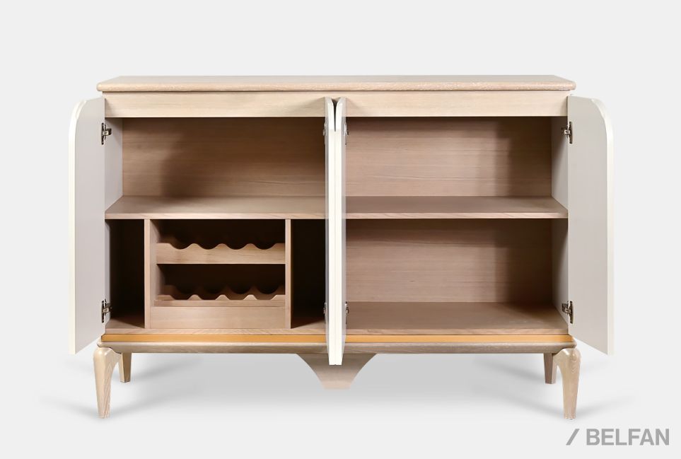 Тумба "Алекса" массив и шпон дуба, МДФ 6