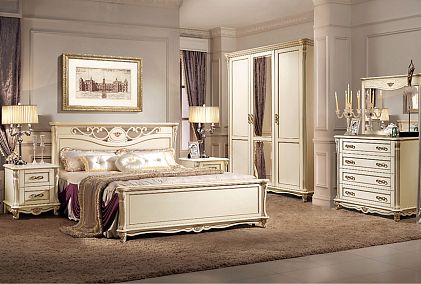 Кровать "Алези" с подьемным механизмом (низкое изножье)