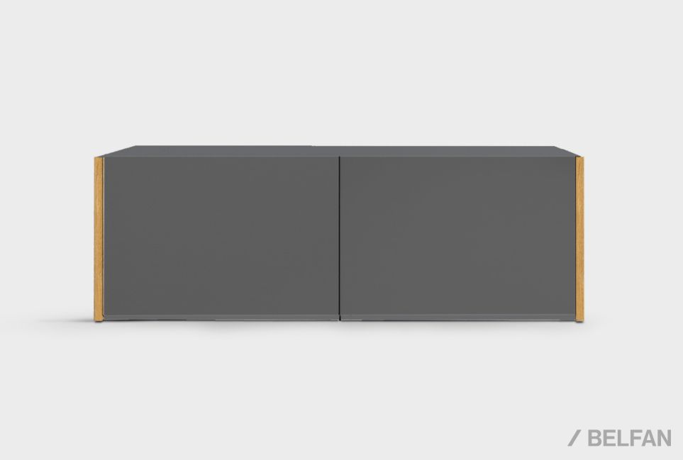 Дополнительная секция для шкафа 2-х дв. "Уоллстрит" массив дуба, МДФ 1