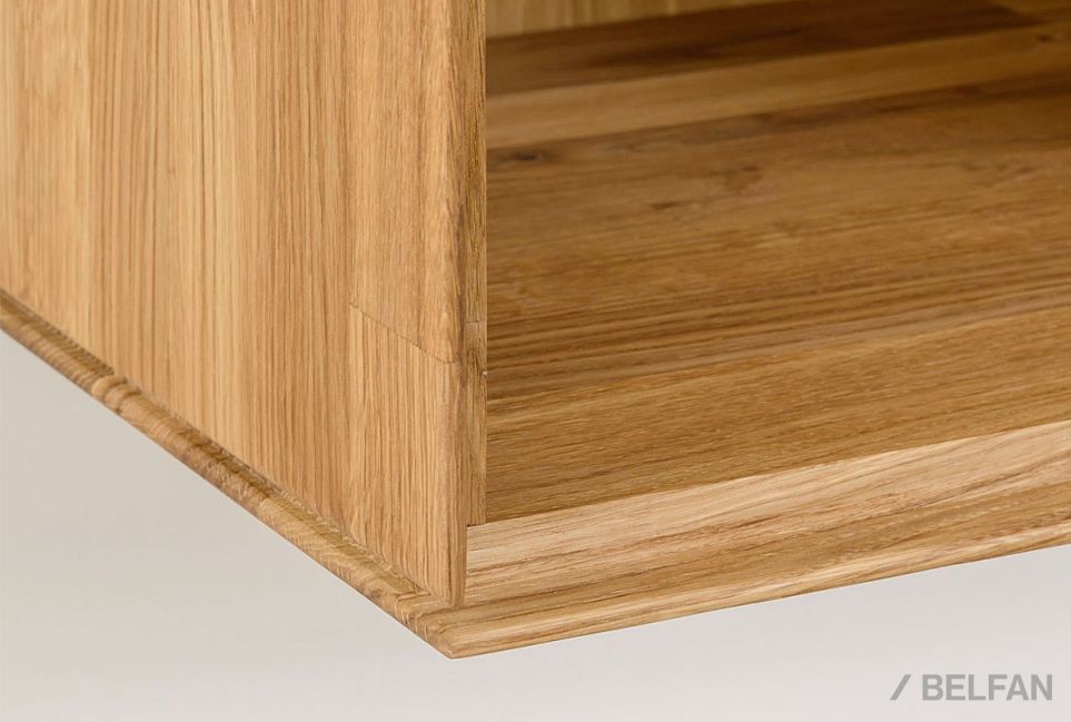 Шкаф навесной "Гринвуд" 2 (с нишей) массив дуба 2