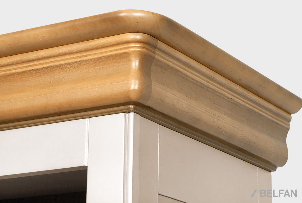 Стеллаж "Оливия" массив и шпон ольхи 4