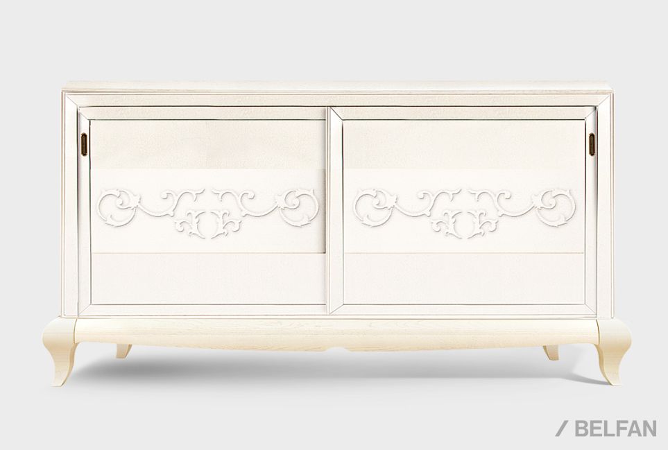 Тумба-купе "Соната" (декор) массив и шпон дуба 1