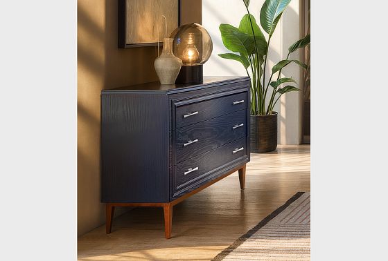 Комод "Сакраменто" массив и шпон дуба, МДФ 8