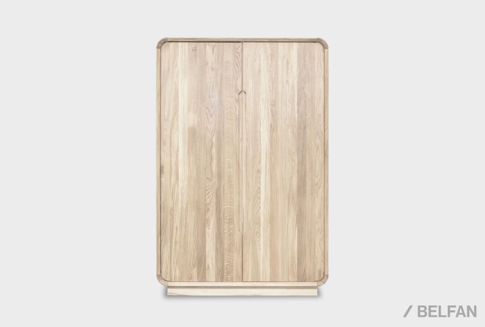 Тумба высокая "Монблан" массив дуба 2