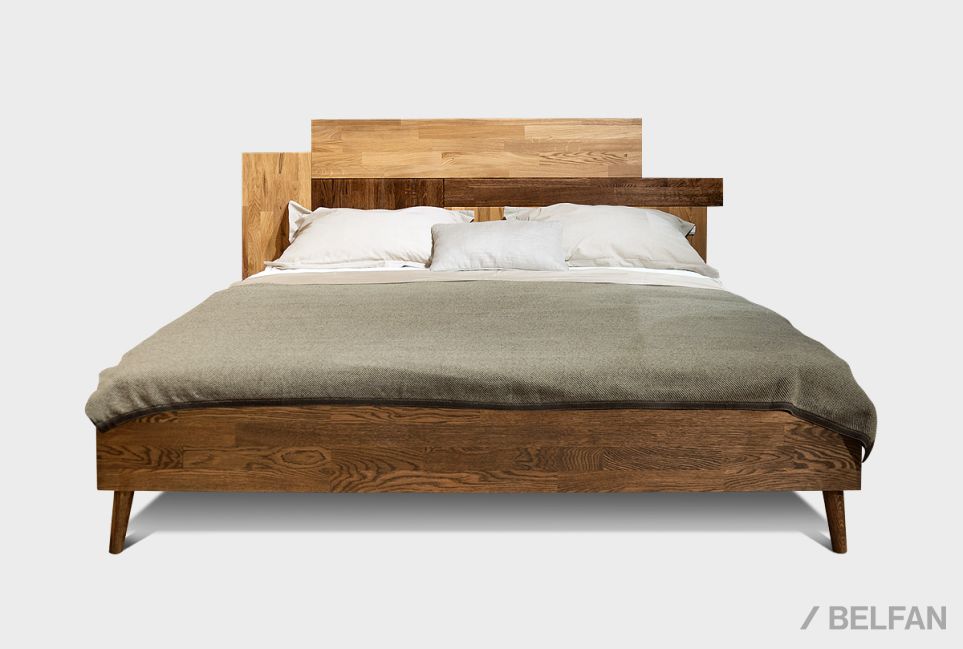 Кровать "Ирвинг Дизайн" массив дуба 1