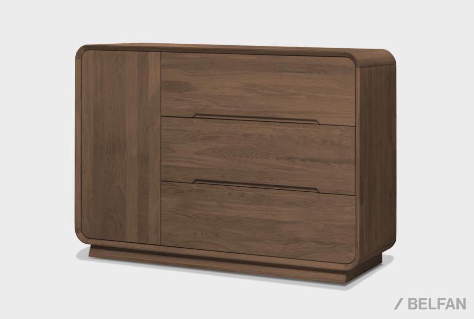 Комод "Монблан" 3-1 массив дуба 1