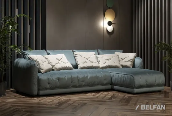 KASSEL диван с оттоманкой XL #1