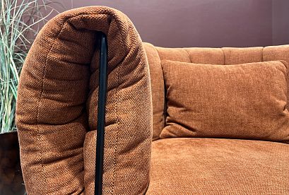 "Лео" кресло; нераскл.; 12; металл черный; Grain 06 (Гр. 1/МТХ)