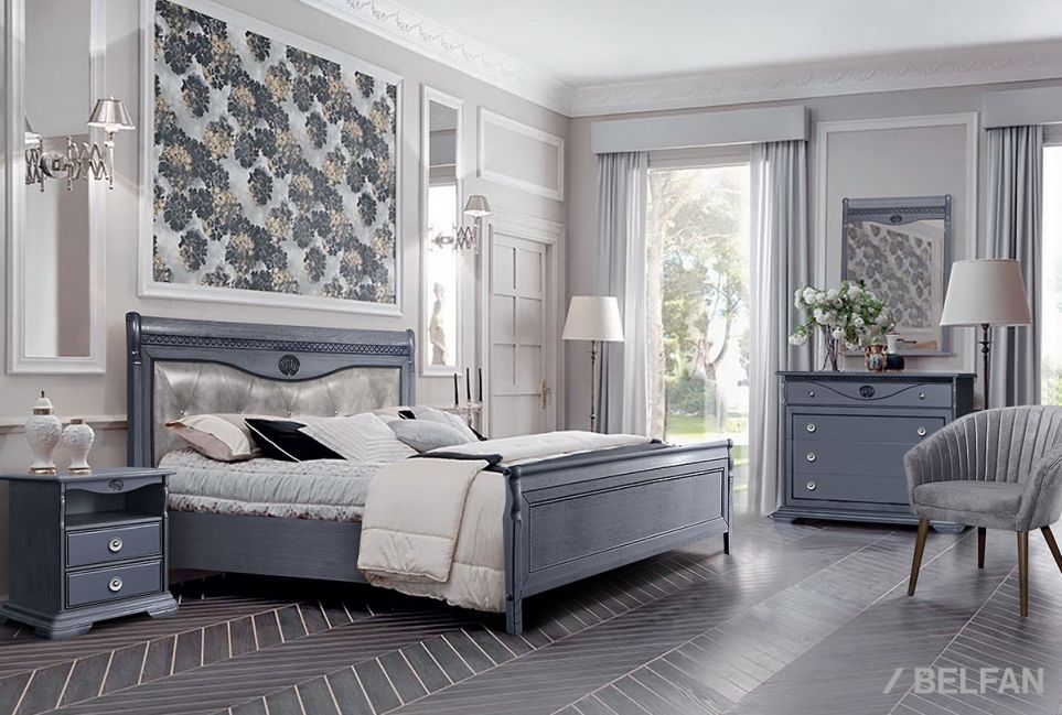 Зеркало "Лика" массив и шпон дуба 2