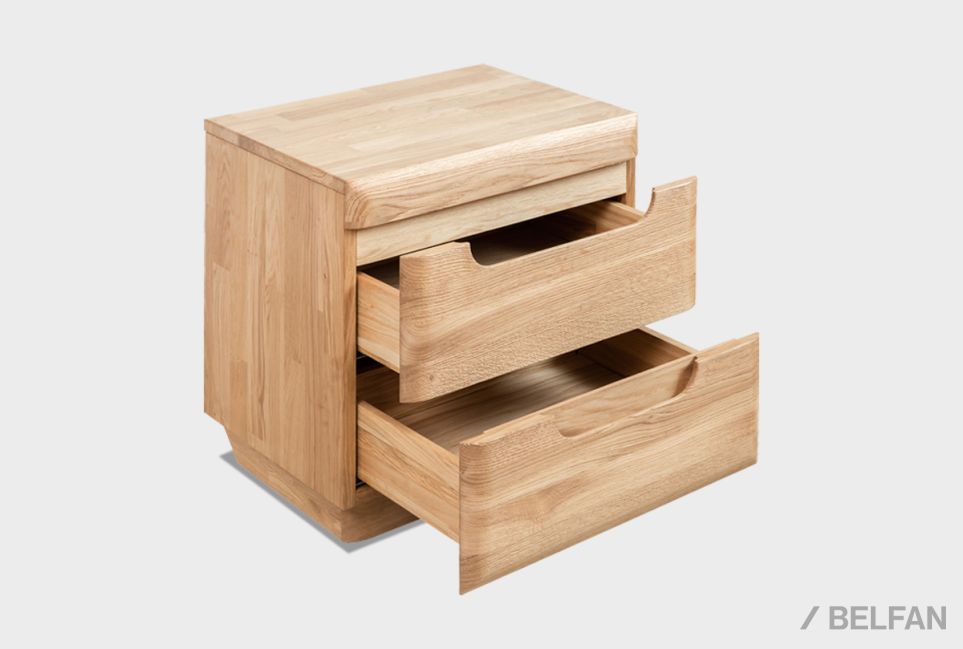 Тумба прикроватная "Бремен" массив дуба 7