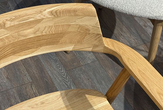 Стул "Страсбург" с подлокотниками массив берёзы 7