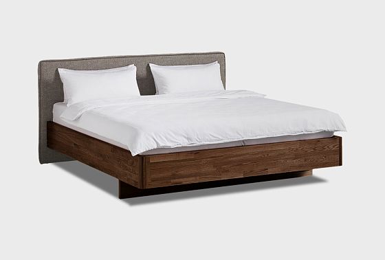 Кровать "Норд" (мягкое изголовье) массив дуба 5