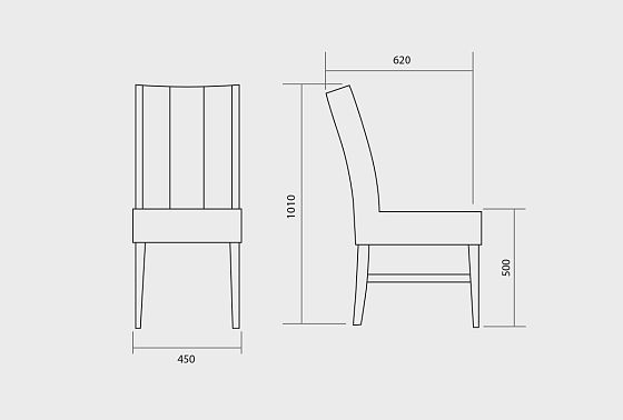 Стул "Берген" МК массив берёзы 3