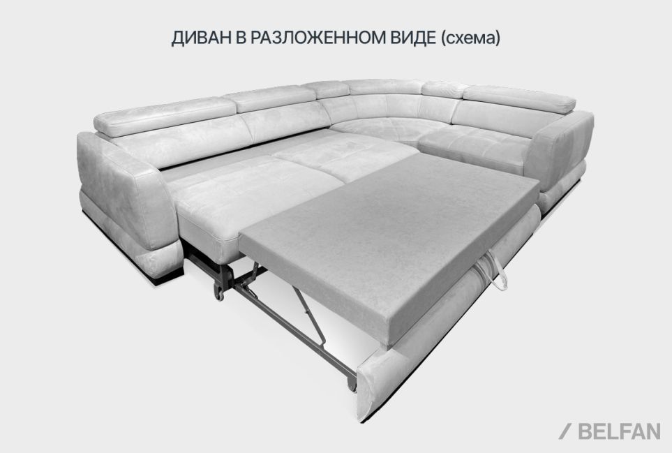 "Орландо" диван угловой 4