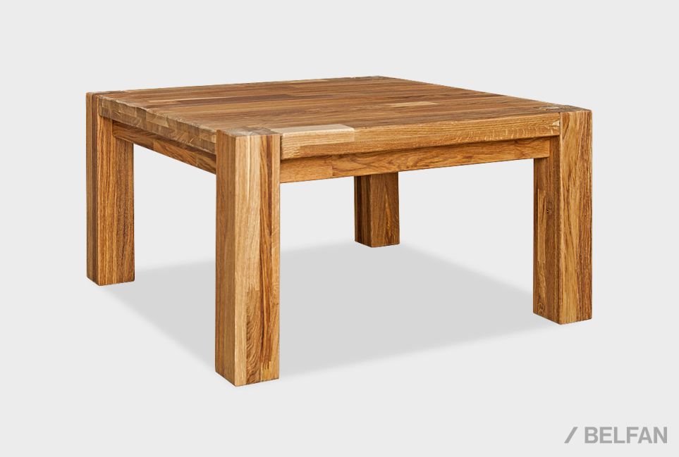 Стол журнальный "Берген" П-01 (сечение опор 70х70) массив дуба 1