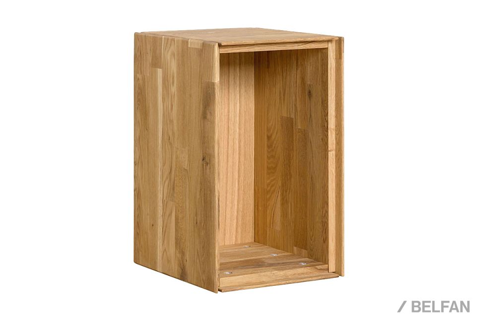 Полка навесная "Гринвуд" 40 массив дуба 6